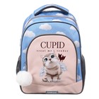 Рюкзак школьный Erich Krause ErgoLine 15L, 39 х 28 х 14 см, эргономичная спинка, Cupids 56784 - фото 24567392