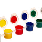 Краска акриловая, набор 6 цветов × 3 мл, Calligrata, морозостойкие, в пакете - Фото 5