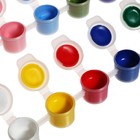 Краска акриловая, набор 12 цветов × 3 мл, Calligrata, морозостойкие, в пакете - Фото 7