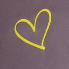 Постельное бельё Экономь и Я евро "Hearts" 200х215см,200х215см,70х70см-2 шт, полисатин, 80 г/м² - фото 39076665