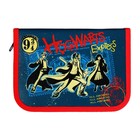 Пенал 1 секция, 130 х 190 х 30 мм, Hatber "Гарри Поттер" ламинированный картон, синий/красный NPn_36051 - фото 24551004