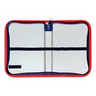 Пенал 1 секция, 130 х 190 х 30 мм, Hatber "Гарри Поттер" ламинированный картон, синий/красный NPn_36051 - фото 24551007