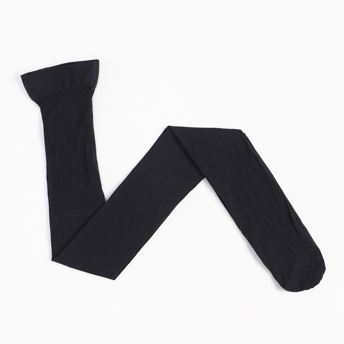 Колготки детские 40 Den, цвет тёмно-синий, 10-12 лет - Фото 1