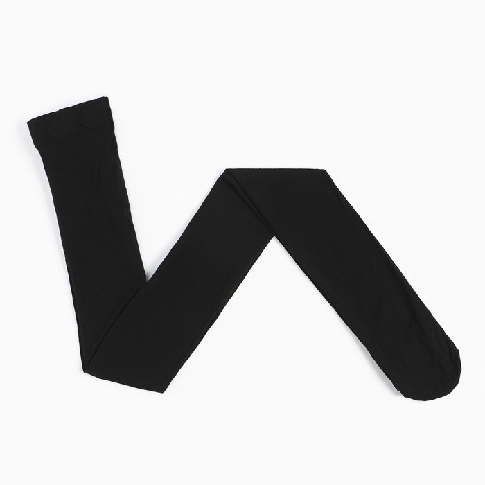 Колготки детские 40 Den, цвет чёрный, 12-13 лет - Фото 1