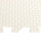 Мягкий пол универсальный, 33 × 33 см, цвет белый - Фото 5