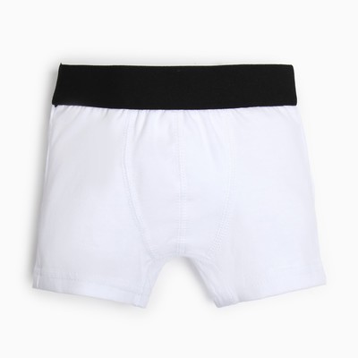 Трусы для мальчика боксеры MINAKU, белые, рост 104 см