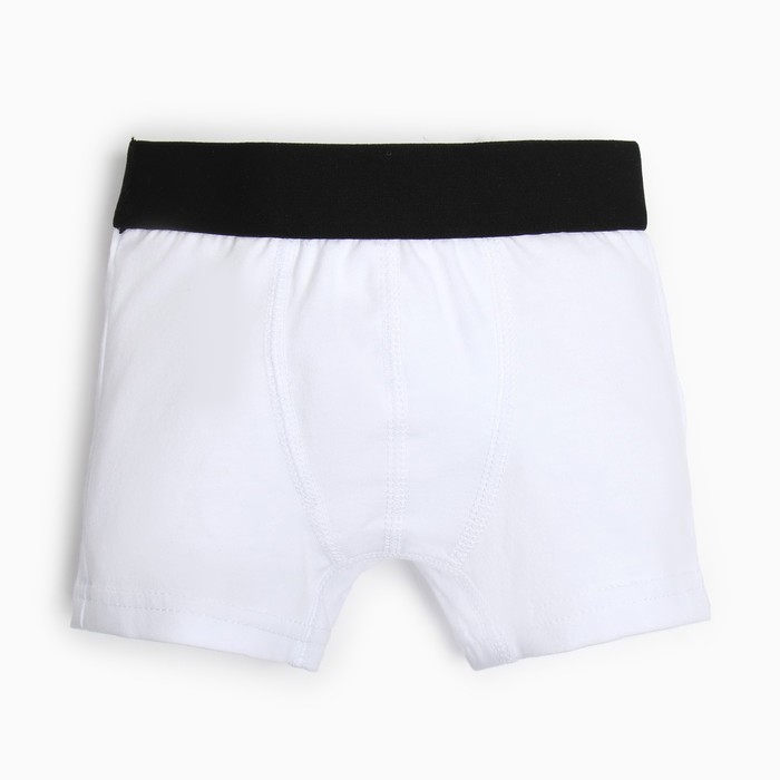 Трусы для мальчика боксеры MINAKU, белые, рост 146 см - Фото 1