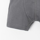 Трусы для мальчика боксеры MINAKU цвет графит, рост 128 - фото 37573561