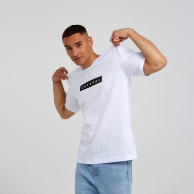 Футболка мужская KAFTAN «Свобода», размер 54, белая