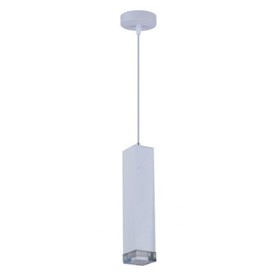 Светильник подвесной Stilfort 2068/81/01P Faino, 1х3Вт, G9, LED, 60х60х345-1300 мм, цвет белый