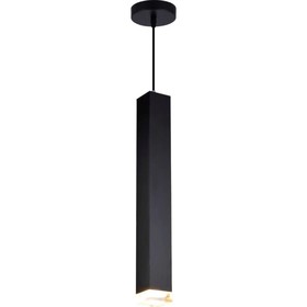 

Светильник подвесной Faino 1xG9 LED 3Вт, размер 6x6x50 см, цвет чёрный