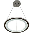 Светильник подвесной светодиодный Stilfort 2087/71/01C Hoop, 1х23Вт, LED, 400х400х1 200 мм, пульт ДУ, 3000-6500К, 3220Лм, цвет белый 9685188 - фото 308910381