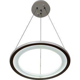 Светильник подвесной светодиодный Stilfort 2087/71/01C Hoop, 1х23Вт, LED, 400х400х1 200 мм, пульт ДУ, 3000-6500К, 3220Лм, цвет белый 9685188