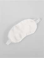 Маска для сна «ШЁЛК», 20×10 см, резинка одинарная, бежевая - Фото 2