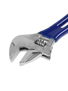 Ключ разводной ТУНДРА, укороченная обрезиненная рукоятка, широкий захват до 30 мм, 140 мм - Фото 8