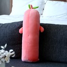 Мягкая игрушка-подушка «Персик», 65 см, цвет розовый - фото 4603036