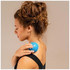 Мяч массажный ONLYTOP Blue, d=7.5 см - Фото 7