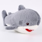 Мягкая игрушка «Акула», 25 см, цвет серый - Фото 4