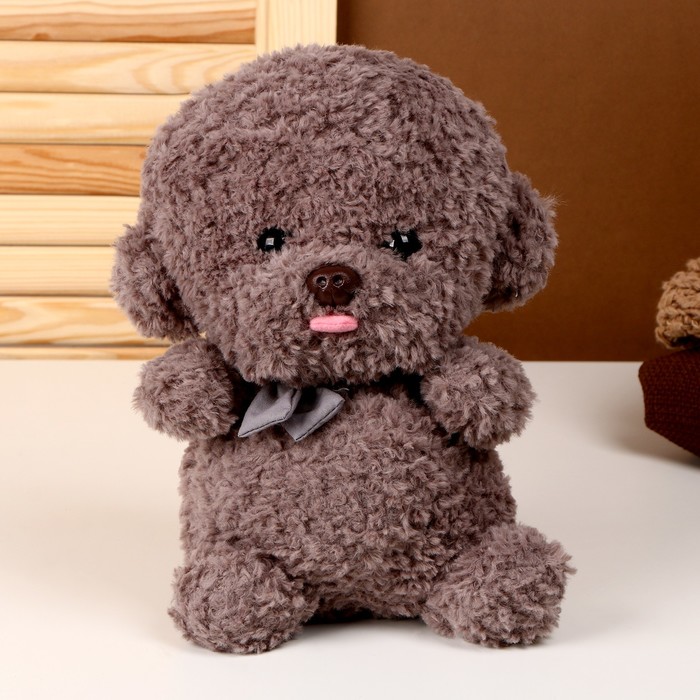 Мягкая игрушка «Собака», 25 см, цвет серый - Фото 1