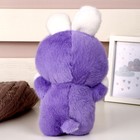 Мягкая игрушка «Заяц», 27 см, цвет фиолетовый - Фото 3