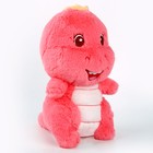 Мягкая игрушка «Динозаврик», 25 см, цвет розовый - Фото 4