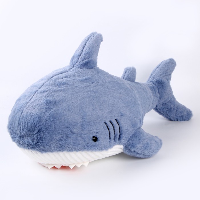 Мягкая игрушка-подушка «Акулёнок», 58 см, цвет синий - фото 1907718278