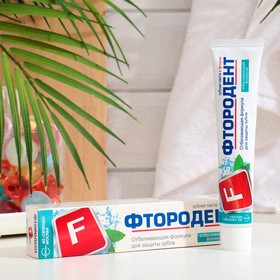 Зубная паста 'Фтородент' Отбеливающая формула, 62 г
