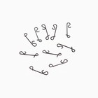 Безузловая застежка Namazu WRAPPING SNAP, тест 8 кг, размер M, цвет BN, 10 шт. - Фото 3