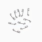 Безузловая застежка Namazu WRAPPING SNAP, тест 8 кг, размер M, цвет BN, 10 шт. - Фото 4