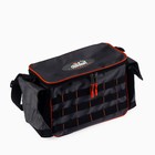 Сумка рыболовная "СЛЕДОПЫТ" Base Lure Bag L, 36 х 22 х 15 см, цвет серый, + 3 коробки Luno - Фото 1