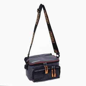 

Сумка рыболовная "СЛЕДОПЫТ" Sling Lure Bag M, 26х14х22 см, цвет серый, + 3 коробки Luno