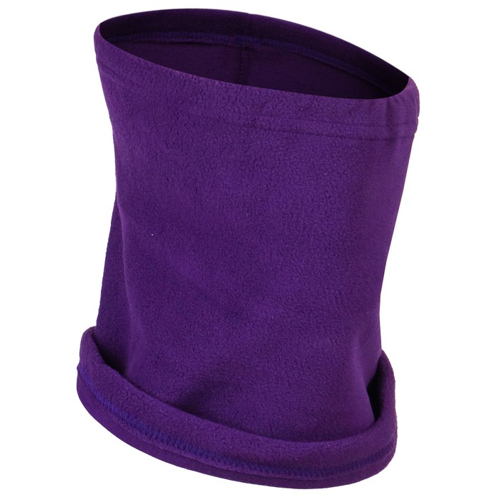 Повязка-труба 2 в 1 ONLYTOP, шарф/шапка, флис, цвет фиолетовый - фото 1906270955