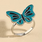Кольцо детское «Бабочка» - фото 6910239