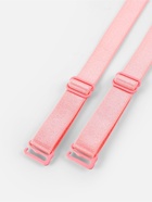 Лямки для бюстгальтера, текстильные, 1.5 см, 37 см, пара, розовые - Фото 4