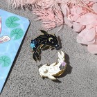 Набор значков (2 шт.) «Япония» карпы, цветной в золоте - фото 299337306