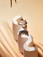 Набор значков «Япония. Карпы», 2 шт., цветной в золоте - Фото 3