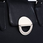 Сумка-тоут "Оливи" на молнии, цвет чёрный - фото 22211620