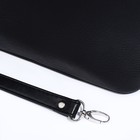 Сумка-тоут "Оливи" на молнии, цвет чёрный - фото 22211622