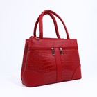 Сумка-тоут "Оливи" на молнии, цвет красный - фото 22211642