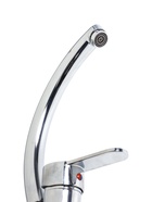 УЦЕНКА Смеситель для кухни ZEIN Z3105, однорычажный, высокий излив, хром 9687725