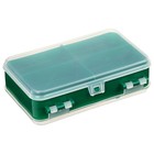 Коробочка для оснастки Helios двухсторонняя, 14 х 8 x 4 см, зелёная - Фото 2