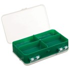 Коробочка для оснастки Helios двухсторонняя, 14 х 8 x 4 см, зелёная - Фото 3