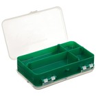 Коробочка для оснастки Helios двухсторонняя, 14 х 8 x 4 см, зелёная - Фото 4