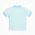 Кофточка для мальчика, цвет голубой/месяц, рост 50-56 см - фото 49198738