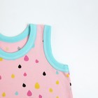 Комплект для девочки (майка/трусы на подгузник), цвет розовый, рост 80-86 см 9471684