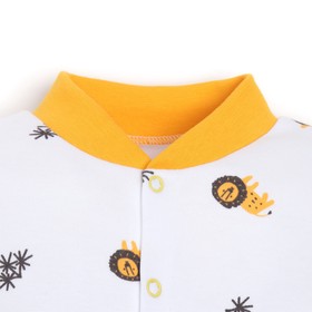 

Боди детское, цвет белый, рост 56-62 см