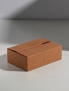 Стеклянный подсвечник на 1 свечу «Квадрат. Сруб», прозрачный, d=3.5 см 5×5×5 см 9438951