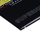 Дневник универсальный для 1-11 класса Super BLACK, интегральная обложка, искусственная кожа, шелкография, ляссе, 80 г/м2 - Фото 3