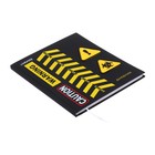 Дневник универсальный для 1-11 класса Danger, твёрдая обложка, искусственная кожа, шелкография, ляссе, 80 г/м2 - фото 22212497