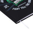 Дневник универсальный 1-11 класса Ninja Warrior, твёрдая обложка, искусственная кожа, шелкография, ляссе, блок 80 г/м2 - фото 6910917